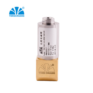 永创YCLT33低流量微型比例电磁阀，用于质量流量控制器压力和流量控制器