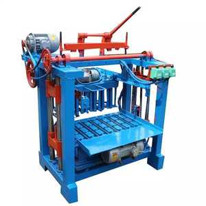 Small Scale Cheap Manual Interlocking Hollow Solid Brick Holland Paver Hydraulic Vibration Full <strong>Automatic</strong> <strong>Block</strong> <strong>Making</strong> <strong>Machine</strong> - Product Image 2