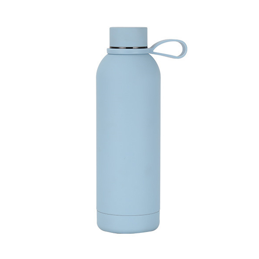Bleu clair avec poignée en silicone
