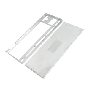 Caja de teclado de teclas 100%/80%/60% personalizada no estándar, Teclado mecánico de aluminio y latón, servicios de procesamiento personalizado cnc - Product Image 1