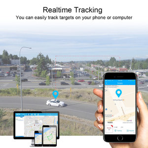 Rastreador GPS para vehículos Amplio voltaje de trabajo GPS Seguimiento en tiempo real Dispositivo para automóviles Software gratuito Rastreador GPS