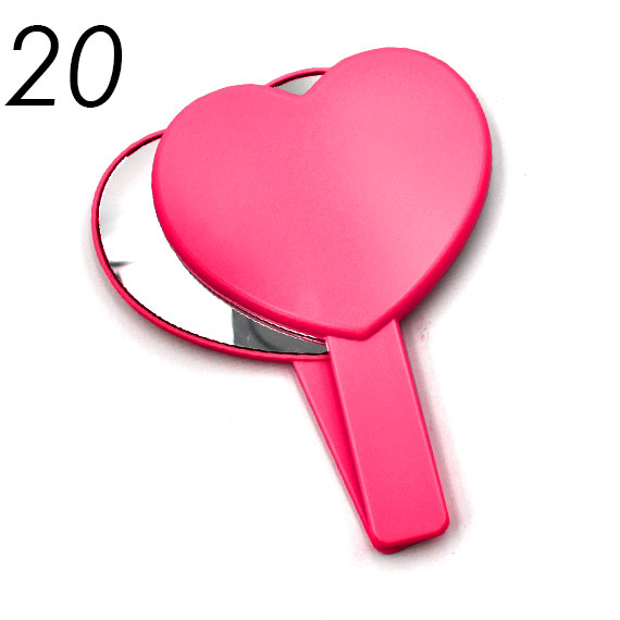 corazón rosa fuerte