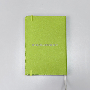 Customizzazione del produttore in pelle con copertina rigida journal planner Calendar pad cover Pu con quaderni rilegati elastici - Product Image 5