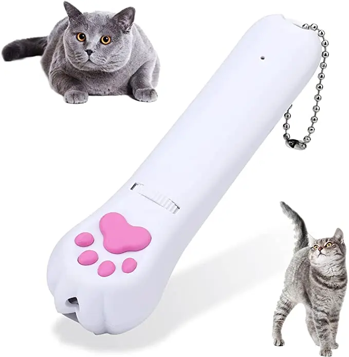 Nhà Máy Nhà sản xuất 6 mô hình con trỏ laser mèo Laser Đồ chơi tập thể dục tương tác mèo đồ chơi cập nhật USB phí mèo Laser đồ chơi