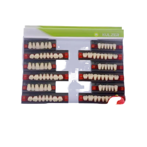 Bộ răng giả tháo lắp hoàn chỉnh Heraeus, mão răng composite nhựa màu ba lớp - Product Image 4