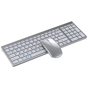CJ16 Mini teclado y ratón ultrafinos Combos Blue tooth Wireless 2,4g Teclado Teclados Teclado inalámbrico y ratón Combo