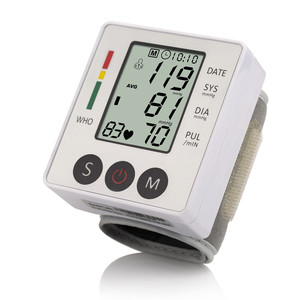 الطبية المعصم مقياس ضغط الدم نوع ساعة ذكية الرقمية BP رصد ضغط الدم Hypertention شاشات - Product Image 4