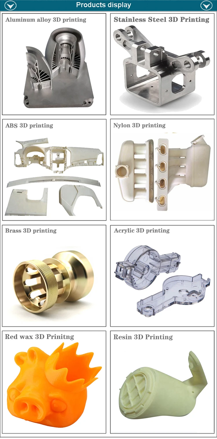 Bottom Price Auto Plastic Machine Parts Electrical Daily Accessories Rapid Prototyping 3D Printing Service Supplier