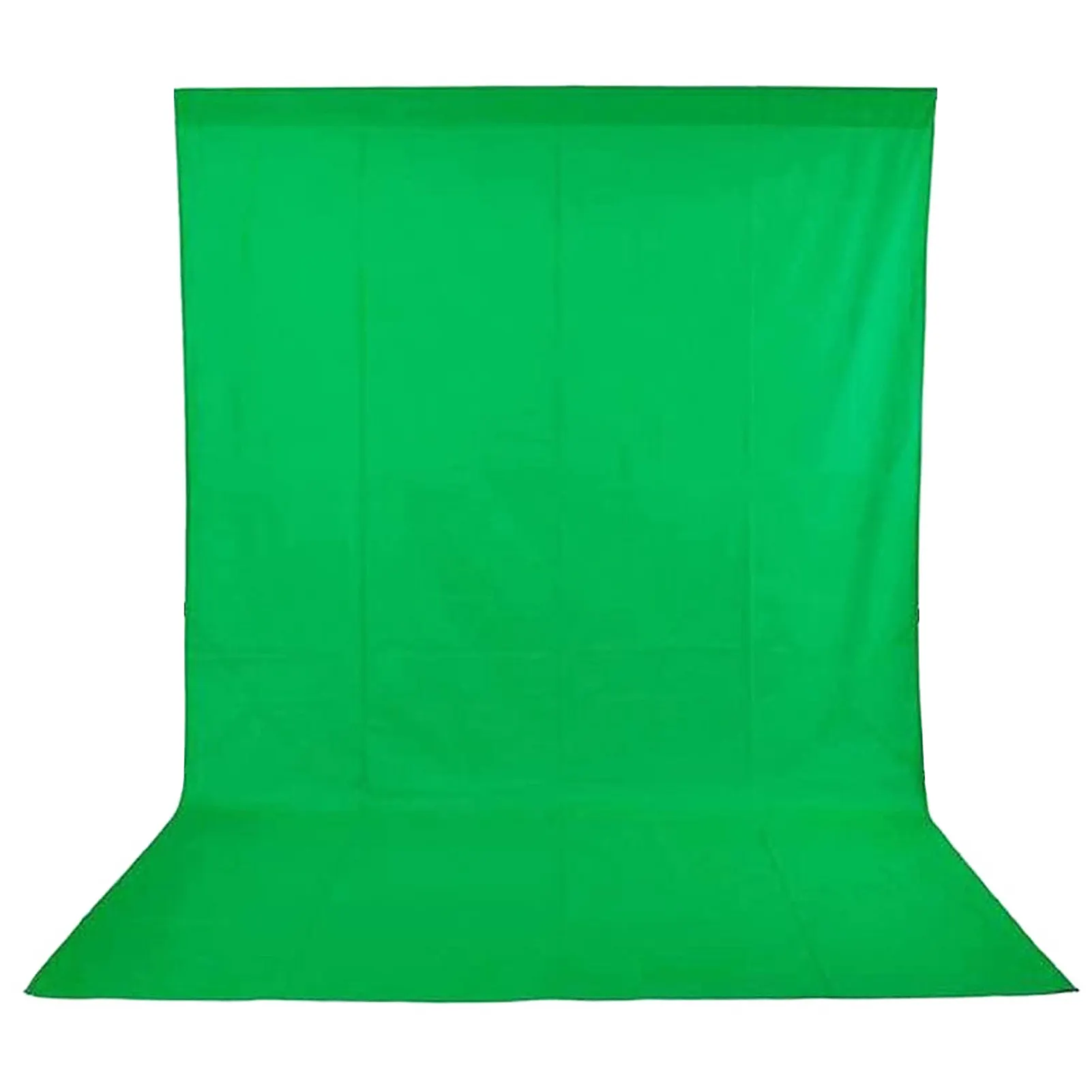 ผ้าฉากพื้นหลังสำหรับถ่ายภาพสตูดิโอ,ผ้านอนวูฟเวนมี3สีให้เลือกสีดำสีขาวสีเขียวขนาด1.6X3ม./5 X 10FT