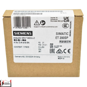 全新正品原装Sie.mens 6es7134-6gf00-0aa1 Plc模块Simatic Et 200sp模拟输入 - Product Image 1