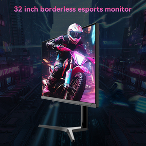 Frameless 32&quot; 1920x1080 75Hz IPS HDR Wide Touch Screen <strong>LCD</strong> <strong>Computer</strong> <strong>Monitor</strong> Desktop Pc Business Office Gaming RGB LED <strong>Display</strong> - Product Image 5