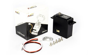 Su geçirmez Servo Feetech seri otobüs Servo çelik dişli çekirdeksiz Motor 40Kg servolar için 1/8 1/10 ölçekli RC arabalar uzaktan kumanda oyuncak - Product Image 3