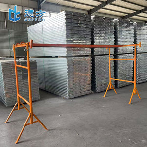 Andamio de altura ajustable Derfon para construcción Fácil de montar Marco de andamio móvil impreso de acero Q235 - Product Image 5