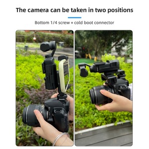Multi-functional Camera <strong>Mount</strong> Bracket with Phone Holder 3 Cold Shoe <strong>Mount</strong> Tripod Phone <strong>Mount</strong> Replacement - Product Image 2