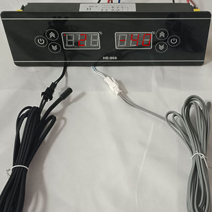 Longhey frigo digitale regolatore di temperatura doppio Display a Led termoregolatore di refrigerazione automatico sbrinamento Timer per congelatore - Product Image 6