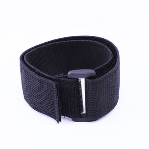 Custom Logo <strong>Elastic</strong> Webbing Fastener Straps Adjustable <strong>Hook</strong> and <strong>Loop</strong> Strap <strong>With</strong> Buckle - Product Image 3