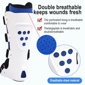 Dapat disesuaikan pergelangan kaki Orthotics bernapas dan ringan untuk klinik penjepit rehabilitasi fiksasi - Product Image 6