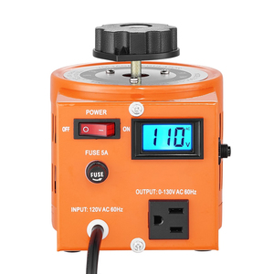 新产品500VA Variac变压器液晶显示器铜电压调节器实验室温度控制 - Product Image 1