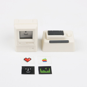 Mac Macintosh estilo retro personalidad translúcido keycap regalo 80s Teclado mecánico adecuado para reemplazo keycap