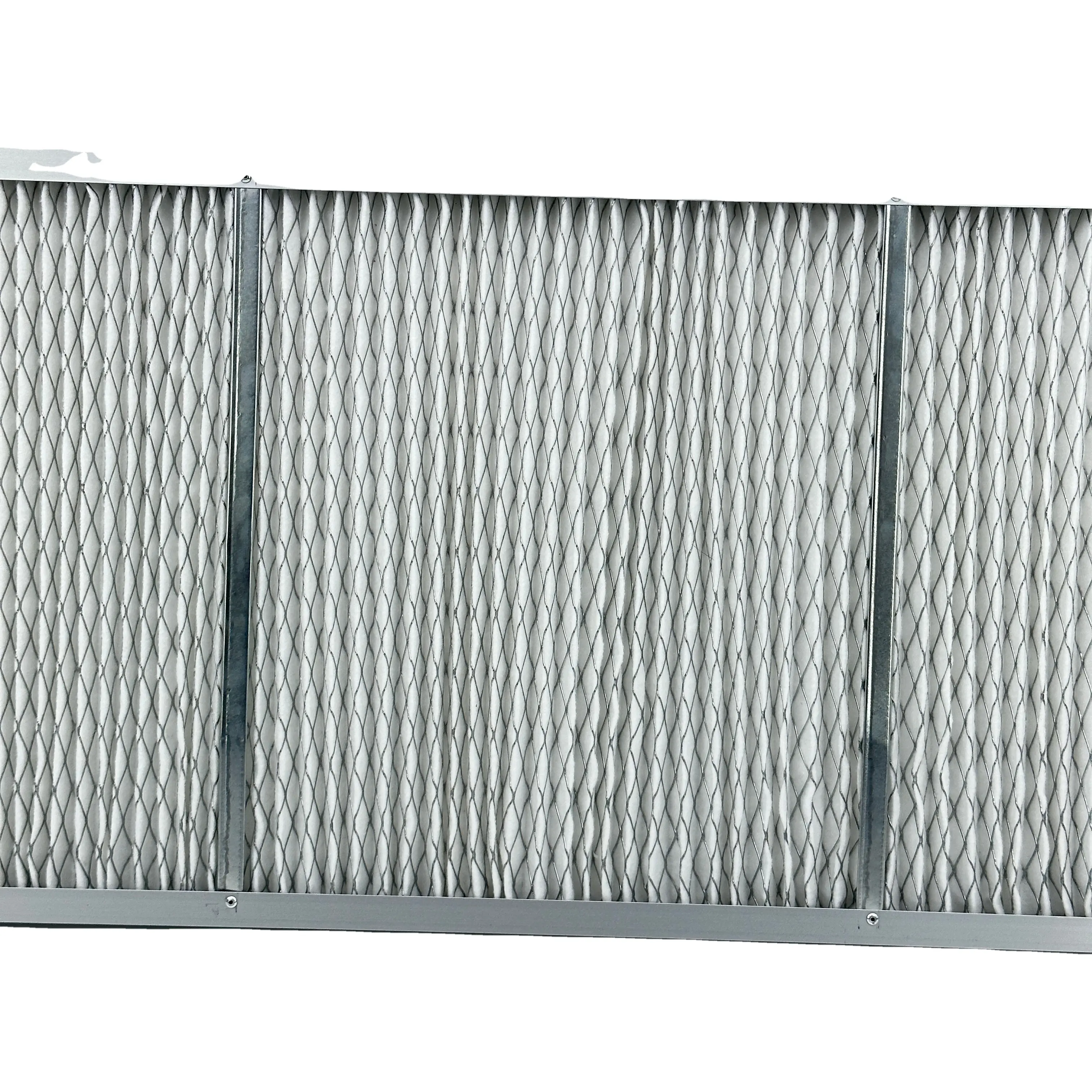 Filter udara sistem AC kawat aluminium Filter udara untuk mesin konstruksi