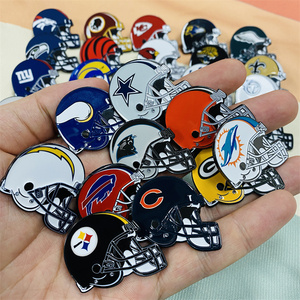 नए आगमन रग्बी टीम लोगो बैज पिन एनमेल फुटबॉल क्लब लोगो रग्बी फुटबॉल टीम बैज के लिए बटन - Product Image 2