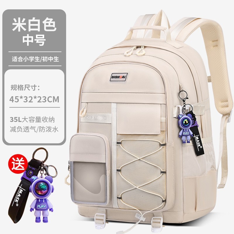 Medium size, off-white (includes a lightning bear keychain)