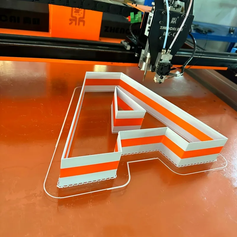 2023 Nieuwe Lichtgevende Woord 3d Printer 3d Printer Fabrikant 3d Printer Levert Voor Kanaal Letterteken Afdrukken