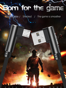 织物编织微型usb电缆直角电缆android免费样品90度1m原始5针mi android fast usb电缆 - Product Image 5