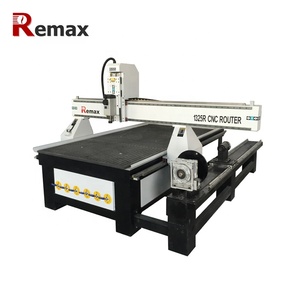 Proveedor de Jinan, costo económico, máquina de grabado de madera 3D, enrutador rotativo 1325, 4 ejes Cnc con eje rotativo - Product Image 4