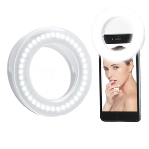 Rechargeable Selfie <strong>Light</strong> &amp; Phone <strong>Light</strong> Clip for iPhone - Phone <strong>LED</strong> <strong>Light</strong> with Adjustable Brightness, Perfect for Selfies, Make - Product Image 1