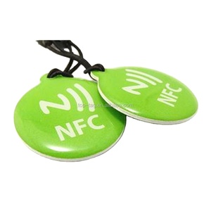 Personalized RFID NFC 215 Epoxy Tag 13.56Mhz <strong>Programmable</strong> HF Resin Label Keychain for <strong>Website</strong> Sharing - Product Image 5