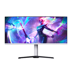 Wide Ultra 34 Inch Curved Screen Monitor 180Hz IPS Gaming Freesync <strong>1440p</strong> 144 hz Lcd <strong>Display</strong> Gaming Monitors - Product Image 4