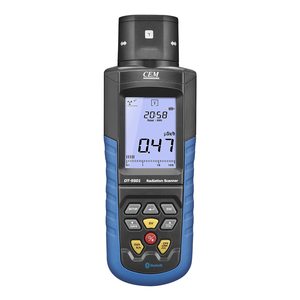 データ転送分析の保存と共有のためのBluetooth機能を備えたCEM DT-9501放射線スキャナー - Product Image 1