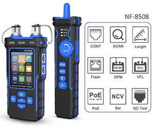 เครื่องทดสอบสายเคเบิล NF-8508 พร้อมฟังก์ชั่นสแกน, เครื่องมือทดสอบสายเคเบิลเครือข่ายการทดสอบความยาว - Product Image 5