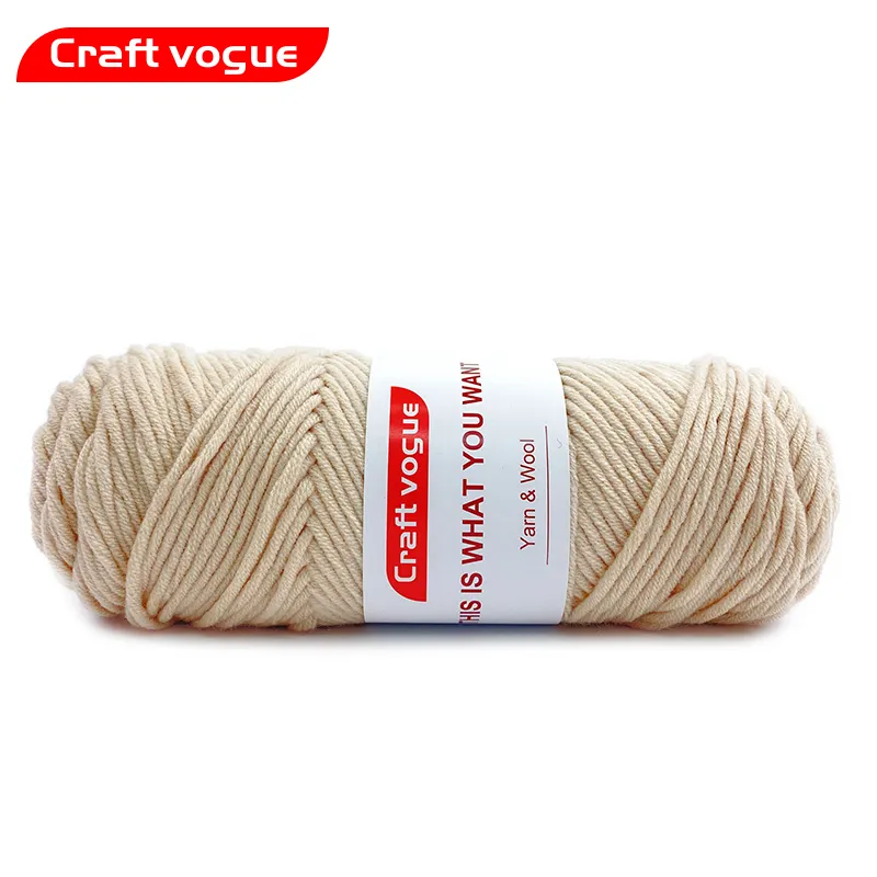 Craft Vogue prezzo economico 8ply filato acrilico filato fantasia morbido bambino filato all'uncinetto fai-da-te per maglieria a mano