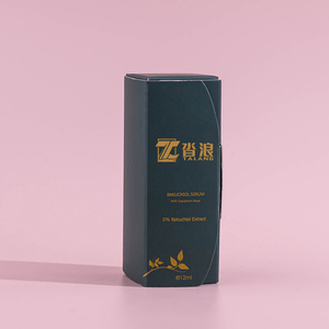 渐变绿色磨砂玻璃精油滴管瓶12毫升化妆品包装与纸盒 - Product Image 5
