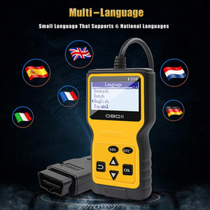 High Performance Use Multi-<strong>language</strong> V310 Handheld <strong>OBD2</strong> OBDII OBD 2 Auto Elm327 Code Readers &amp; Scan Tool for Vehicle