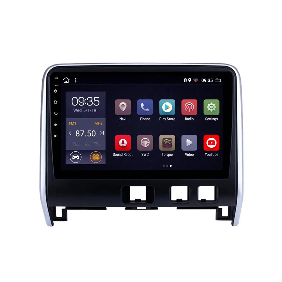 Wanqi 9 Inch 4/8 Lõi Android 12 Xe DVD Đa Phương Tiện Máy Nghe Nhạc Đài Phát Thanh Video Stereo GPS Navi Hệ Thống Âm Thanh Cho Nissan Serena 2016-2018