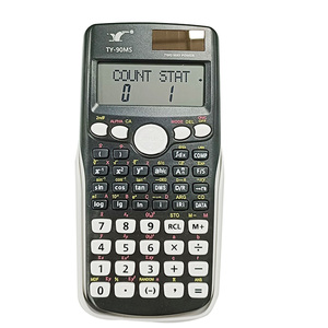 90MS Calculadora de dos líneas 349 Teclado de plástico Calculadora científica Calendario Calculadora científica de doble potencia - Product Image 1
