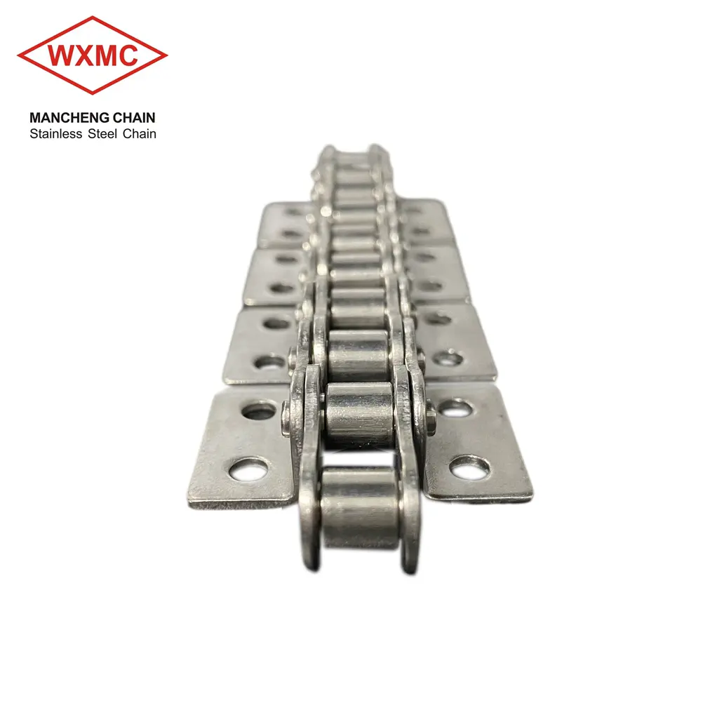 In Stock All Kinds Of Transmission Conveyor Roller Chain A-1&K-1 short pitch conveyor chain with attachment