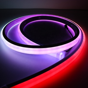 SHIJI Custom Neon Flex 20mm 24V programmier bar DMX UCS512 1903 2904 TM1814 LED RGB RGBW Flexible Silikon-Neonst reifen leuchten - Product Image 3
