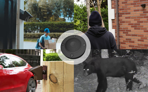 Nuevo sistema de alarma de seguridad para el hogar, detección de movimiento, Sensor de movimiento Pir de largo alcance, alarma de movimiento impermeable en Panell Solar