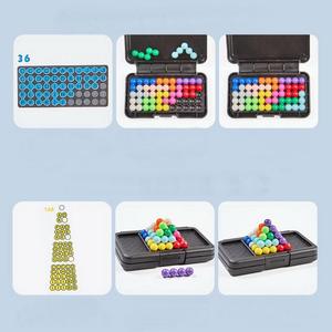 Educational Toys Insights Kanoodle3Dプレーヤーパズルゲーム頭の体操パズルゲーム3Dインタラクティブパズルボードゲームおもちゃ