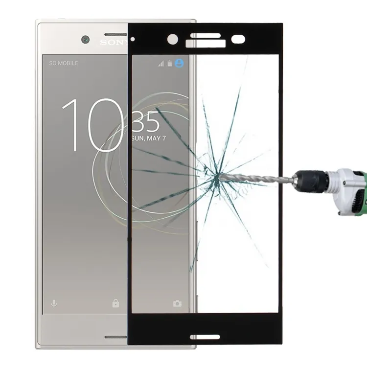 0.33 مللي متر 9H سطح صلابة 3D حريرية كامل شاشة الزجاج المقسى واقي للشاشة لسوني اريكسون XZ قسط هاتف ذكي