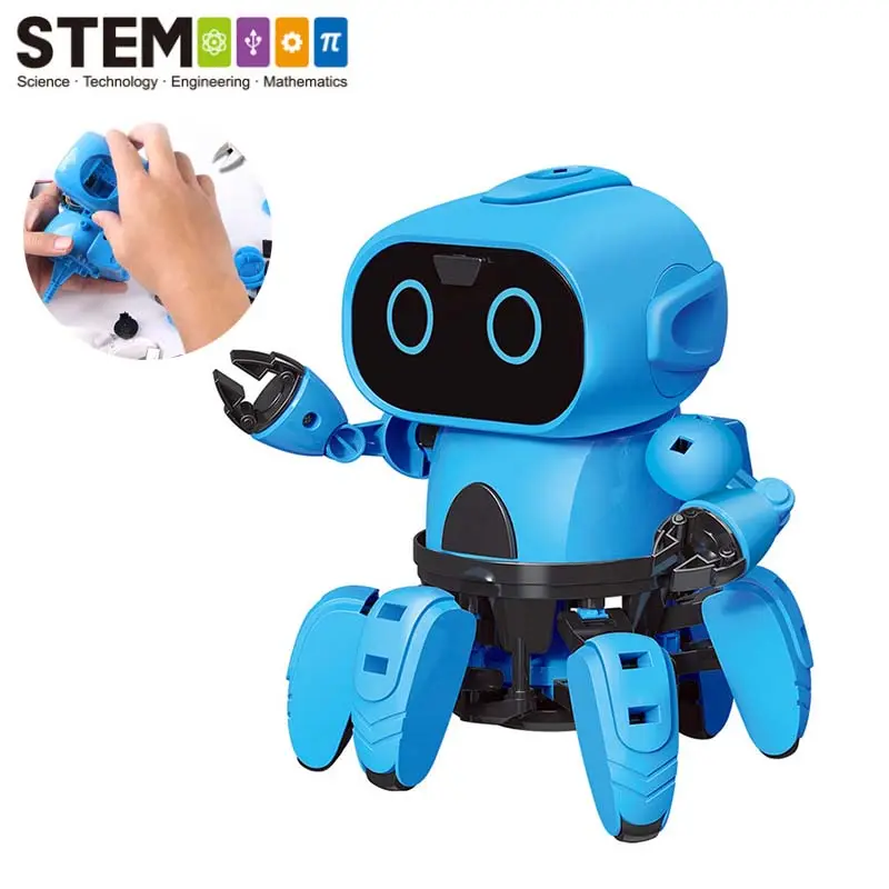 ZIGOTECH shcool jungen mädchen geschenk juguete interaktive spielzeug sechs montage spielzeug diy roboter