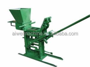 Máquina de fabricación de bloques de ladrillo de enclavamiento de suelo de arcilla manual pequeña de precio más barato a bajo precio - Product Image 6