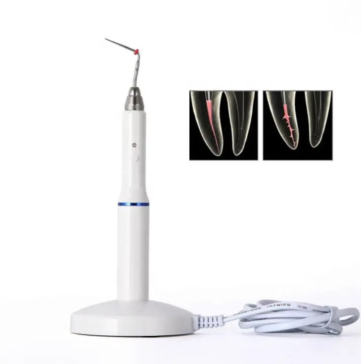 OEM Dental Electric Heated Pen Cordless Wireless guttaperca Obturation System 2Tips odontoiatria dentista prodotti