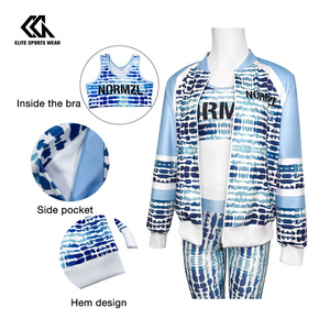 ชุดวอร์มสำหรับเชียร์และทีมเต้นชุดวอร์มเล่นกีฬาออกแบบได้ตามที่ต้องการ - Product Image 3