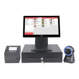סופרמרקט חדש מכירה חם סופר pos מסוף מזומנים מכונת מגע מערכת pos עם תוכנה