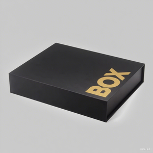 Tùy Chỉnh Wedding Dress Hộp Vàng Lá Từ Có Thể Gập Lại Sóng Hội Đồng Quản Trị Bao Bì Miếng Bọt Biển Lót UV In Ấn Cao-End - Product Image 2